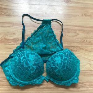 Pink lace bra 34B